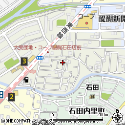 京都府京都市伏見区石田大受町31-185周辺の地図