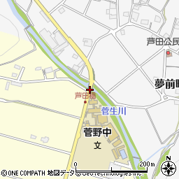 芦田周辺の地図