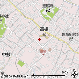 愛知県安城市高棚町郷172-3周辺の地図
