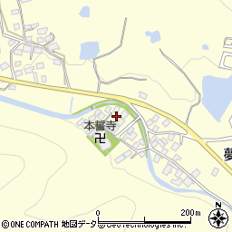 兵庫県姫路市夢前町護持501周辺の地図