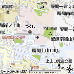 京都府京都市伏見区醍醐柏森町31周辺の地図