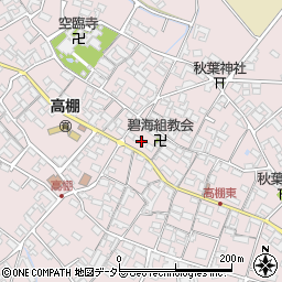 愛知県安城市高棚町郷321周辺の地図