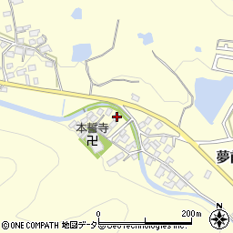 兵庫県姫路市夢前町護持503周辺の地図