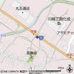 滋賀県甲賀市土山町市場385周辺の地図