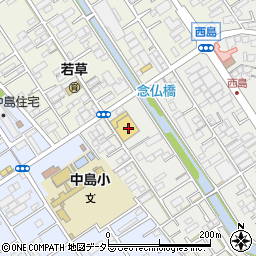 静岡県静岡市駿河区西島851周辺の地図