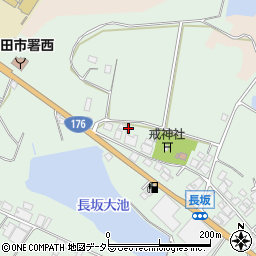 兵庫県三田市長坂162周辺の地図