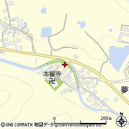 兵庫県姫路市夢前町護持500周辺の地図