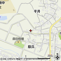 愛知県知多市大興寺平井90周辺の地図