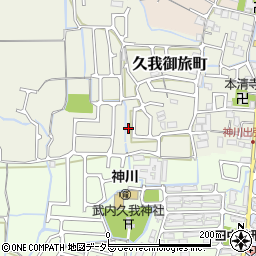 京都府京都市伏見区久我御旅町11-40周辺の地図