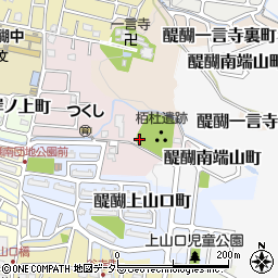 京都府京都市伏見区醍醐柏森町周辺の地図