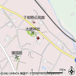 兵庫県三田市下相野890-3周辺の地図