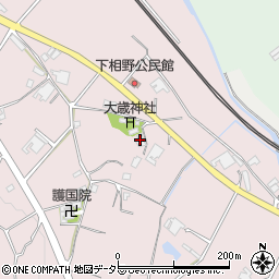 兵庫県三田市下相野854周辺の地図