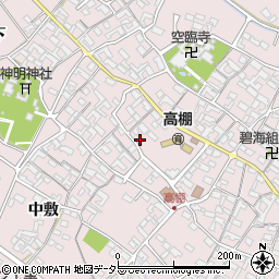 愛知県安城市高棚町郷175周辺の地図