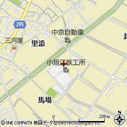 株式会社小垣江鉄工所　安城工場周辺の地図