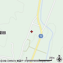 広島県庄原市東城町粟田1379周辺の地図