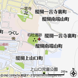 京都府京都市伏見区醍醐柏森町36-37周辺の地図