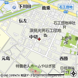 有限会社犬正石材店　団地工場周辺の地図