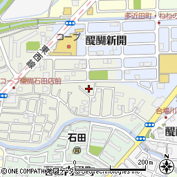 京都府京都市伏見区石田大受町11-5周辺の地図