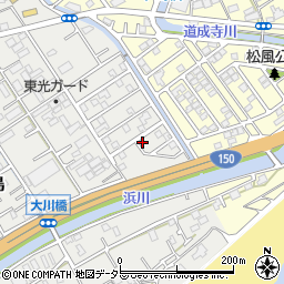 静岡県静岡市駿河区西島363-79周辺の地図