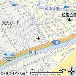 静岡県静岡市駿河区西島363-87周辺の地図