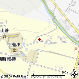 兵庫県姫路市夢前町護持358周辺の地図