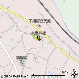 兵庫県三田市下相野853周辺の地図