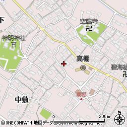 愛知県安城市高棚町郷177周辺の地図