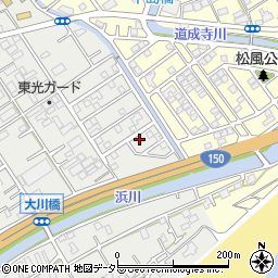 静岡県静岡市駿河区西島363-78周辺の地図