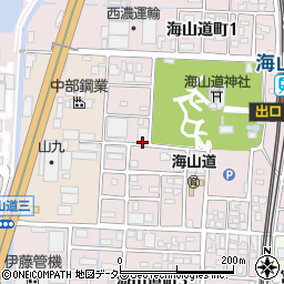 〒510-0845 三重県四日市市海山道町の地図