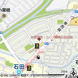 京都府京都市伏見区石田大受町68周辺の地図