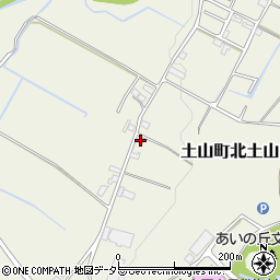 滋賀県甲賀市土山町北土山2327周辺の地図