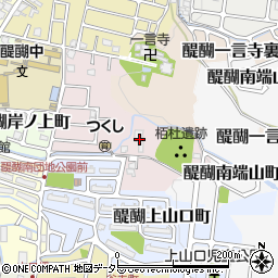 京都府京都市伏見区醍醐柏森町28周辺の地図