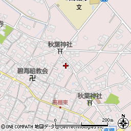 愛知県安城市高棚町郷427周辺の地図