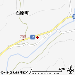愛知県岡崎市石原町屋下周辺の地図
