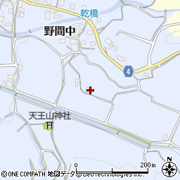大阪府豊能郡能勢町野間中61周辺の地図