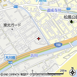 静岡県静岡市駿河区西島363-77周辺の地図