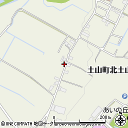滋賀県甲賀市土山町北土山2575周辺の地図