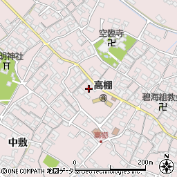 愛知県安城市高棚町郷172-6周辺の地図