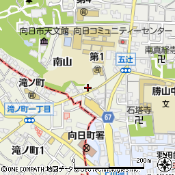 オオクワ　京都昆虫館周辺の地図