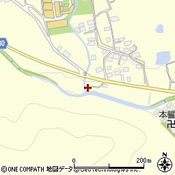 兵庫県姫路市夢前町護持585周辺の地図