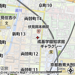 シャーメゾン京町周辺の地図