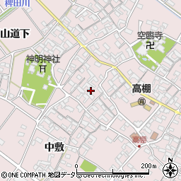 愛知県安城市高棚町郷145-2周辺の地図