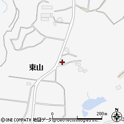 兵庫県三田市東山1170周辺の地図
