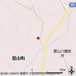 愛知県岡崎市夏山町井戸入周辺の地図