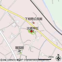 兵庫県三田市下相野880周辺の地図