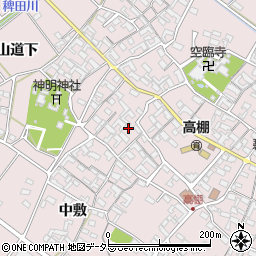 愛知県安城市高棚町郷145周辺の地図