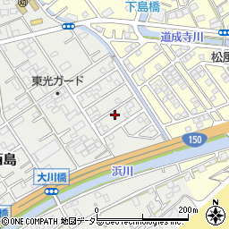 静岡県静岡市駿河区西島363-60周辺の地図