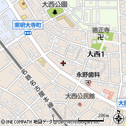 ティア　ティア岡崎竜美丘店周辺の地図