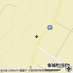 広島県庄原市東城町川鳥1479周辺の地図