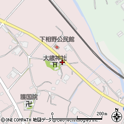 兵庫県三田市下相野85周辺の地図